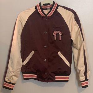 coach reversible bomber jacket